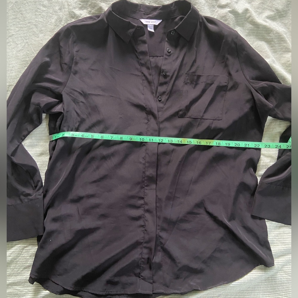 Nine West Black Blouse